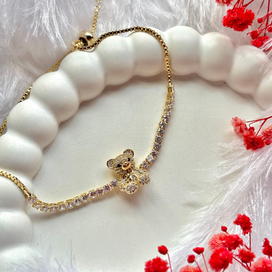 Bear Hug Bling Bracelet