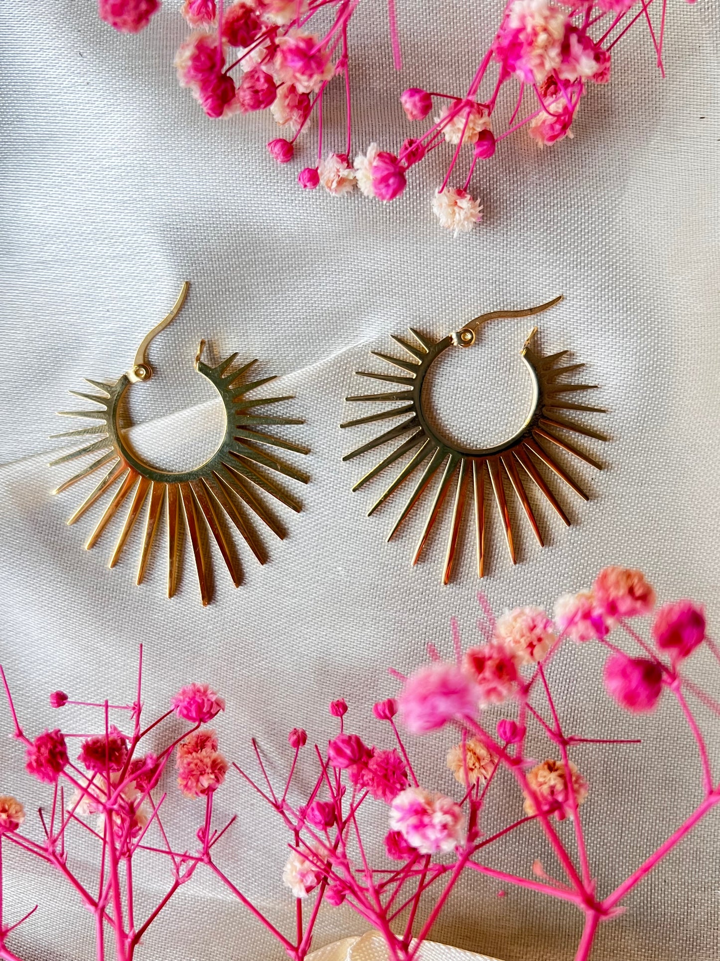 Sunburst Sunray Earrings