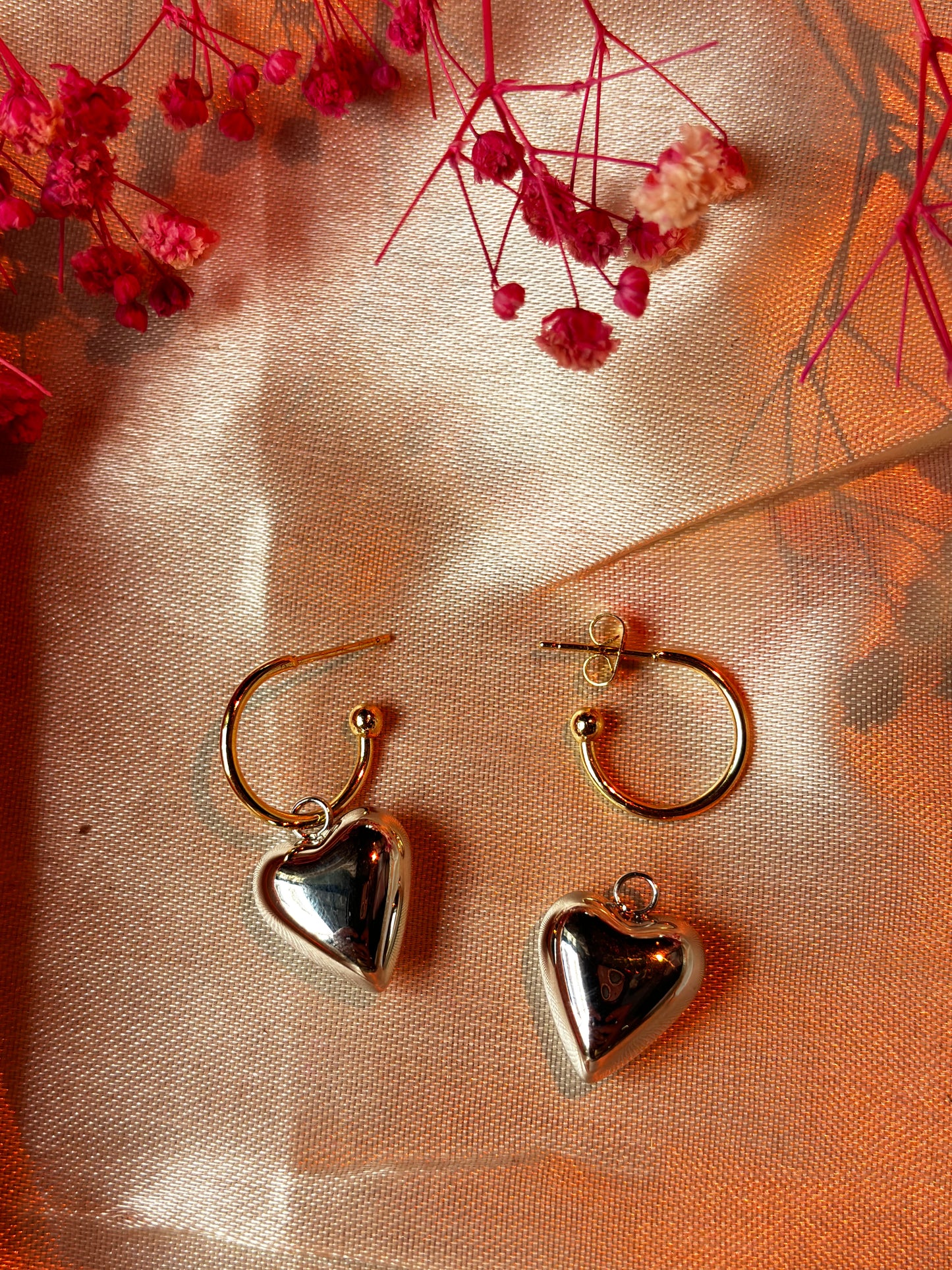 Two in One Romantic Heart Hoops